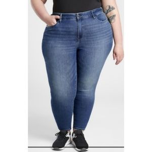 Athleta Sculptek Skinny Blue Jeans 20x